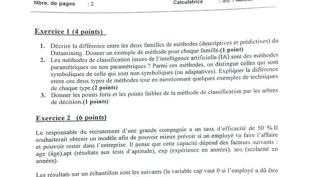 Examen de Machine Learning