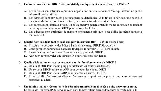 Administration réseaux