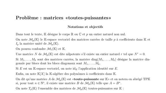 SESSION 2013 - EPREUVE SPECIFIQUE - FILIERE MP