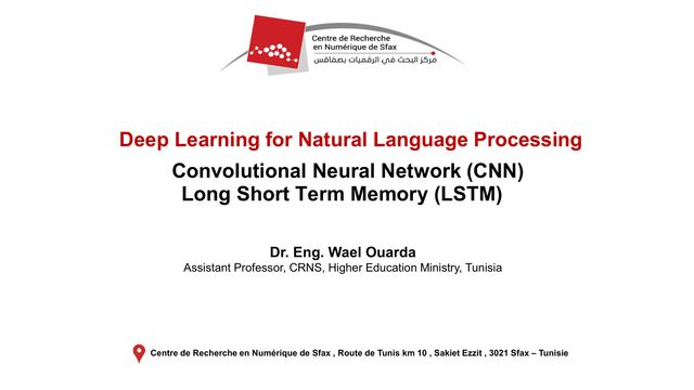 Deep Learning for Natural Language Processing