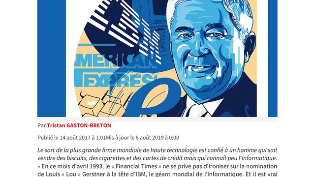 Louis Gerstner, le patron qui fit «danser» IBM